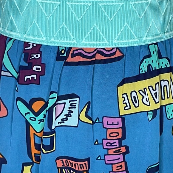 Clearance LuLaRoe Lola skirt Lg - Picture 2 of 5